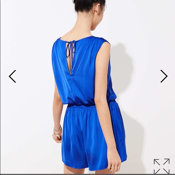LOFT Pants - 🆕Loft Sz Small Royal Blue Romper